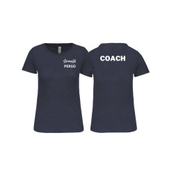 Tshirt Coach Femme Navy