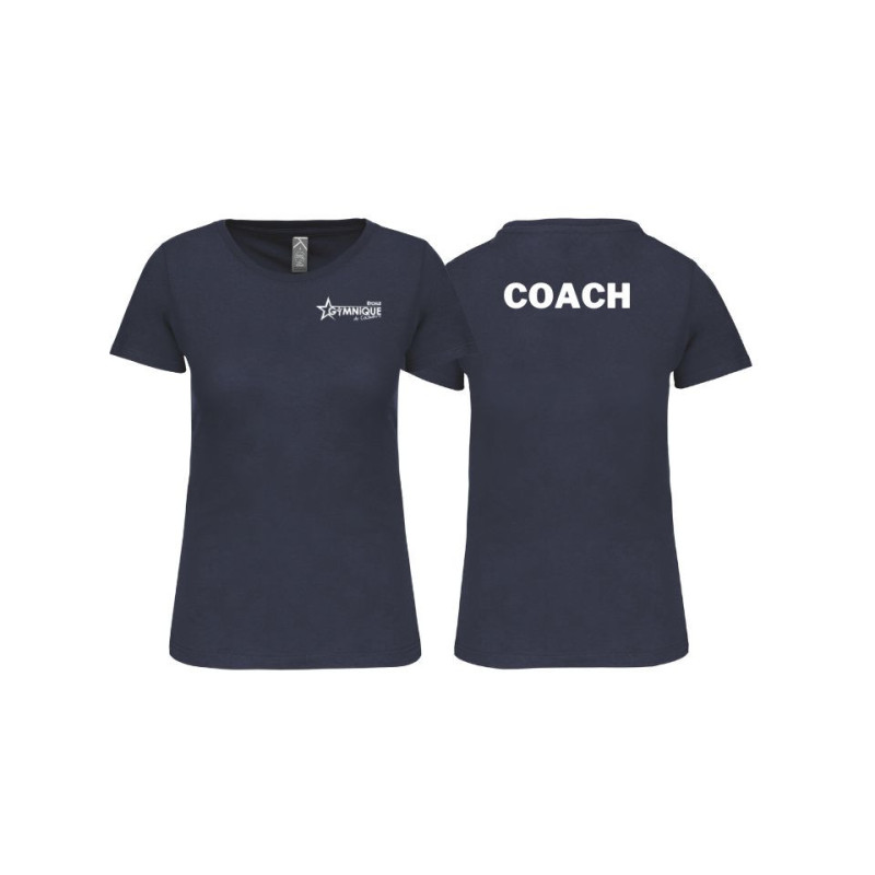 Tshirt Coach Femme Navy